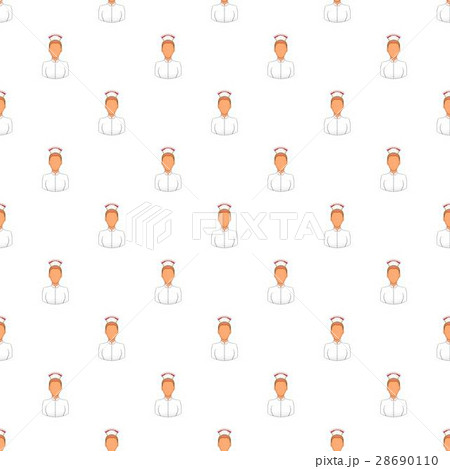 Nurse pattern, cartoon style Nurse pattern, cartoon style 28690110