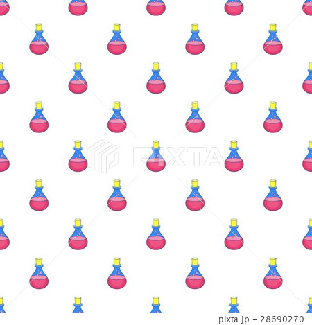Flask of oil pattern, cartoon style 28690270