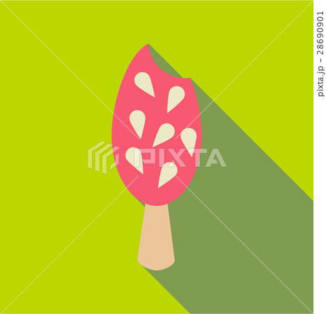 Fresh ice cream icon, flat style 28690901
