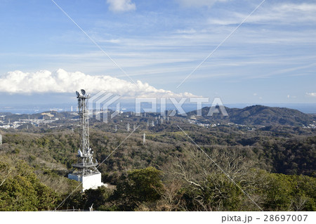 三浦半島 【神奈川県】 大楠山展望塔からの眺め 28697007