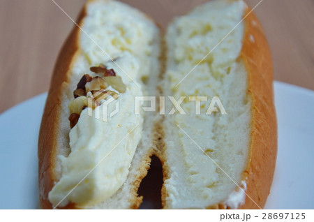 hot dog bread filled cream and almond hot dog bread filled cream and almond 28697125