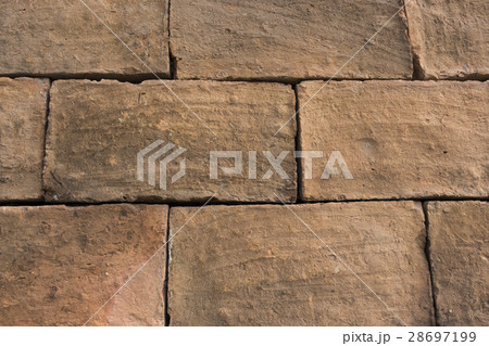 Background of old vintage brick wall 28697199