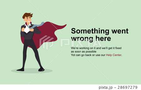 Page Not Found Error 404.Vector template 28697279