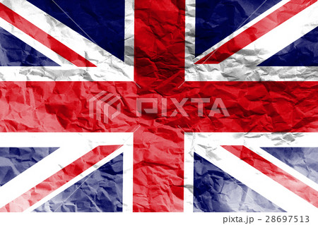 United Kingdom flag 3D illustration symbol. United Kingdom flag 3D illustration symbol. 28697513