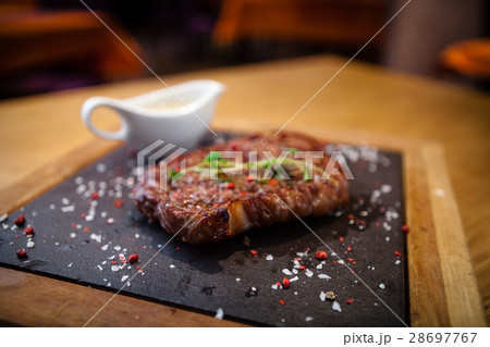 Prime Black Angus New York strip steak Prime Black Angus New York strip steak 28697767