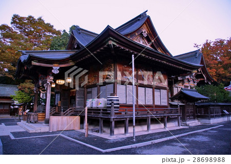 秩父神社　拝殿 （秩父三社） 埼玉県 秩父市 28698988