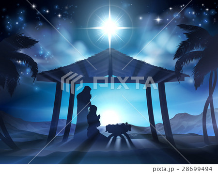 Christmas Nativity Scene 28699494
