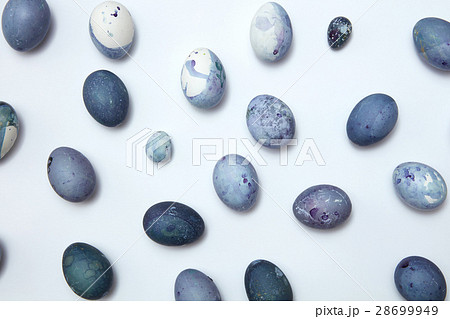 pastel colored Easter eggs 28699949