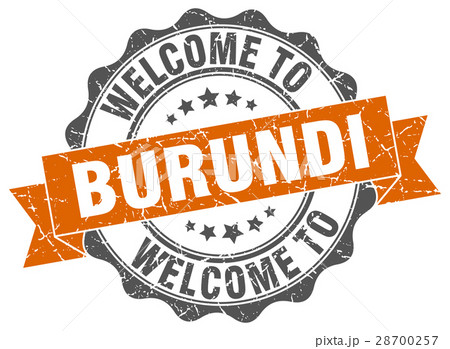 Burundi round ribbon seal Burundi round ribbon seal 28700257