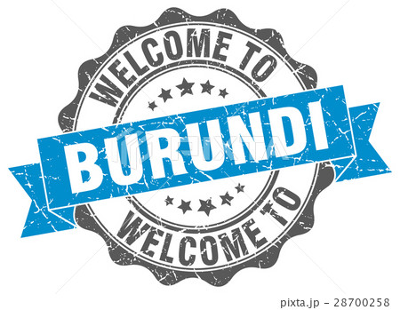 Burundi round ribbon seal Burundi round ribbon seal 28700258