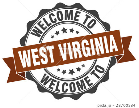 West Virginia round ribbon seal West Virginia round ribbon seal 28700534