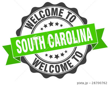 South Carolina round ribbon seal 28700762