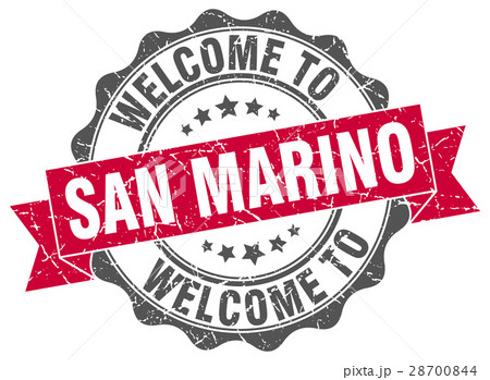 San Marino round ribbon seal San Marino round ribbon seal 28700844