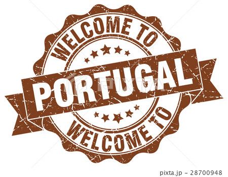 Portugal round ribbon seal 28700948