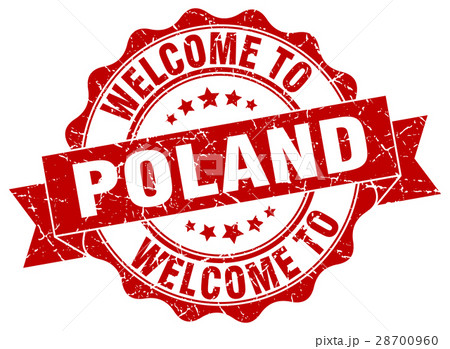 Poland round ribbon seal 28700960