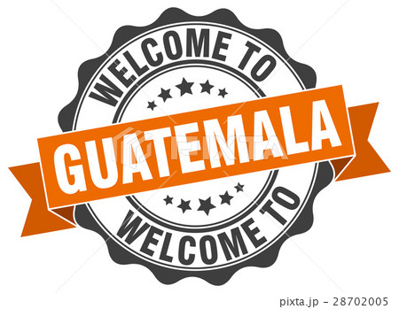 Guatemala round ribbon seal 28702005