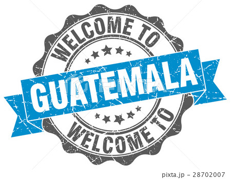 Guatemala round ribbon seal 28702007