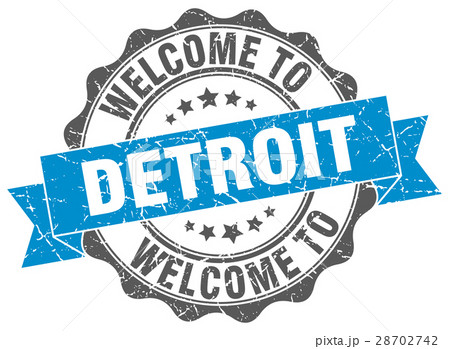 Detroit round ribbon seal Detroit round ribbon seal 28702742