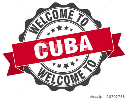 Cuba round ribbon seal Cuba round ribbon seal 28702788