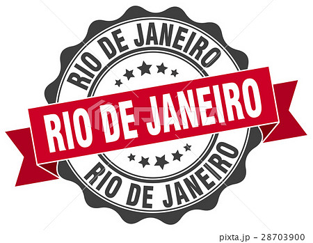 Rio De Janeiro round ribbon seal 28703900