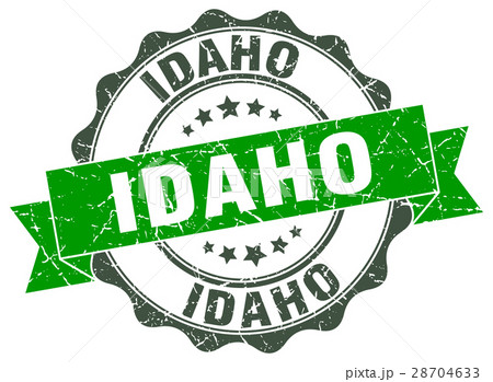Idaho round ribbon seal Idaho round ribbon seal 28704633