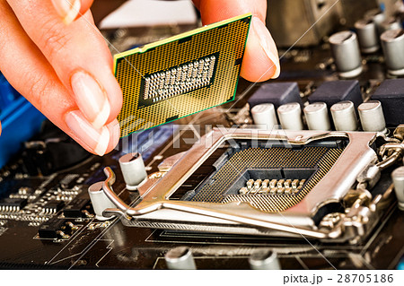 Modern processor and motherboard Modern processor and motherboard 28705186