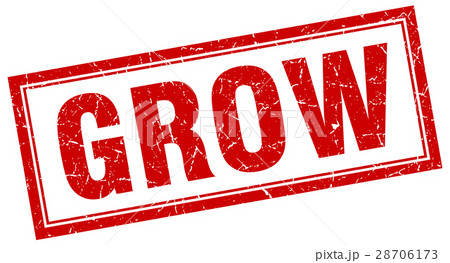 grow square stamp 28706173