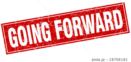 going forward square stamp 28706181