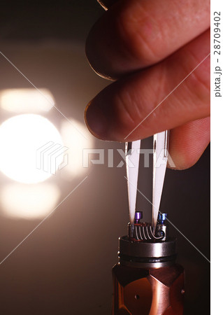 test burning the new dual coils on the atomizers 28709402