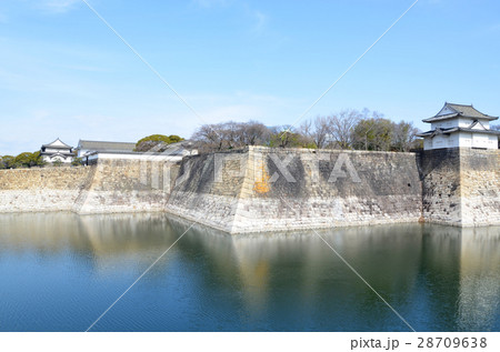 大阪城　南外濠 28709638