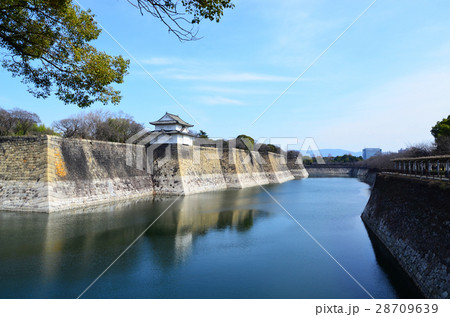 大阪城　南外濠 28709639
