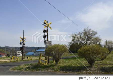 廃線跡の踏切 廃線跡の踏切 28712321