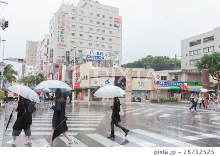 国際通り 雨 国際通り 雨 28712525