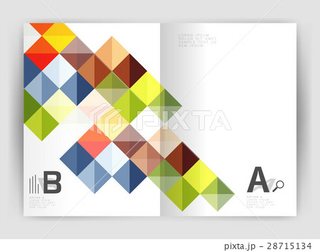 Vector square minimalistic abstract background 28715134