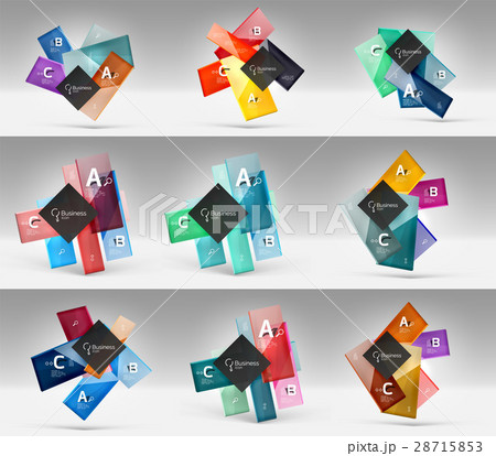 Set of modern geometrical concepts, design Set of modern geometrical concepts, design 28715853
