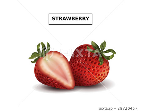 Fresh and ripe strawberries 28720457