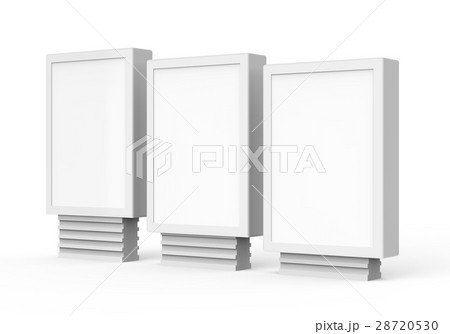 Three different sizes light boxes 28720530