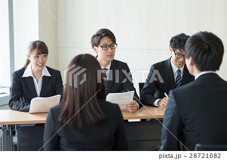 就職活動 面接 ビジネス イメージ 28721082