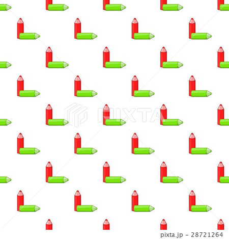 Two pencil pattern, cartoon style Two pencil pattern, cartoon style 28721264