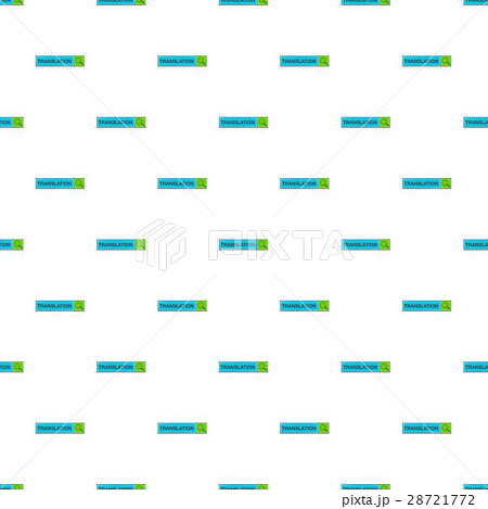 Translator app pattern, cartoon style 28721772