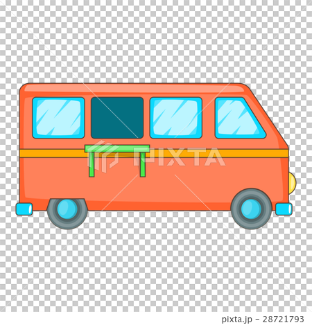 Van restaurant icon, cartoon style 28721793