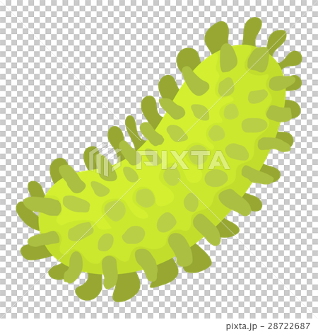 Cell of dangerous virus icon, cartoon style Cell of dangerous virus icon, cartoon style 28722687