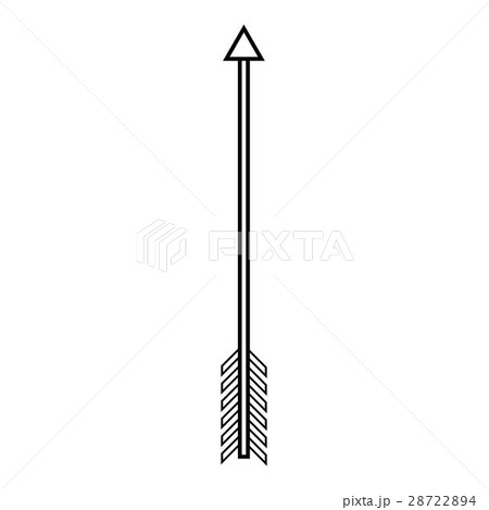 Arrow icon, outline style 28722894