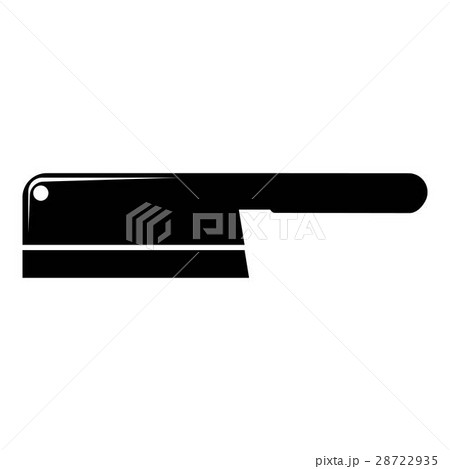 Kitchen knife icon, simple style Kitchen knife icon, simple style 28722935