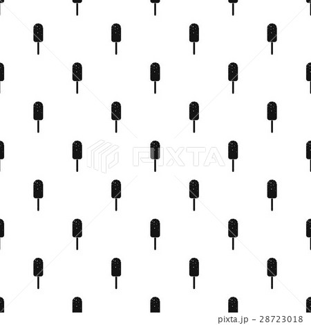 Chocolate ice cream pattern, simple style Chocolate ice cream pattern, simple style 28723018