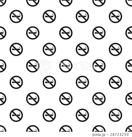 Smoking is prohibited pattern, simple style 28723250