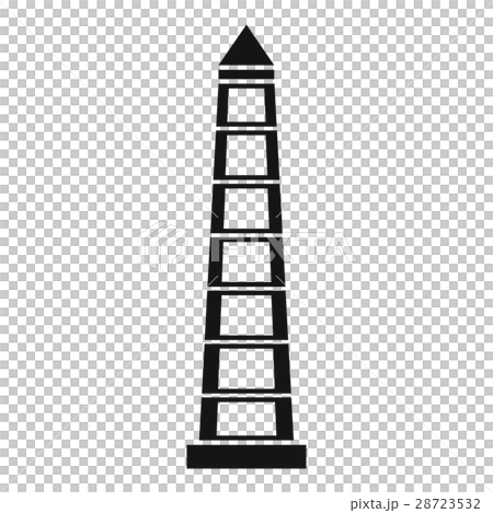 Obelisco of Buenos Aires icon, simple style Obelisco of Buenos Aires icon, simple style 28723532
