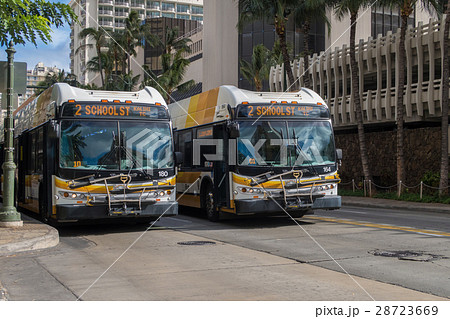 オアフ島のローカルバス 28723669