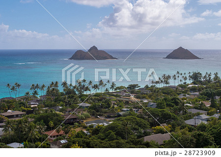 ラニカイピルボックスから見たラニカイビーチ 28723909