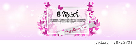 8 March International Women Day Greeting Card 8 March International Women Day Greeting Card 28725703